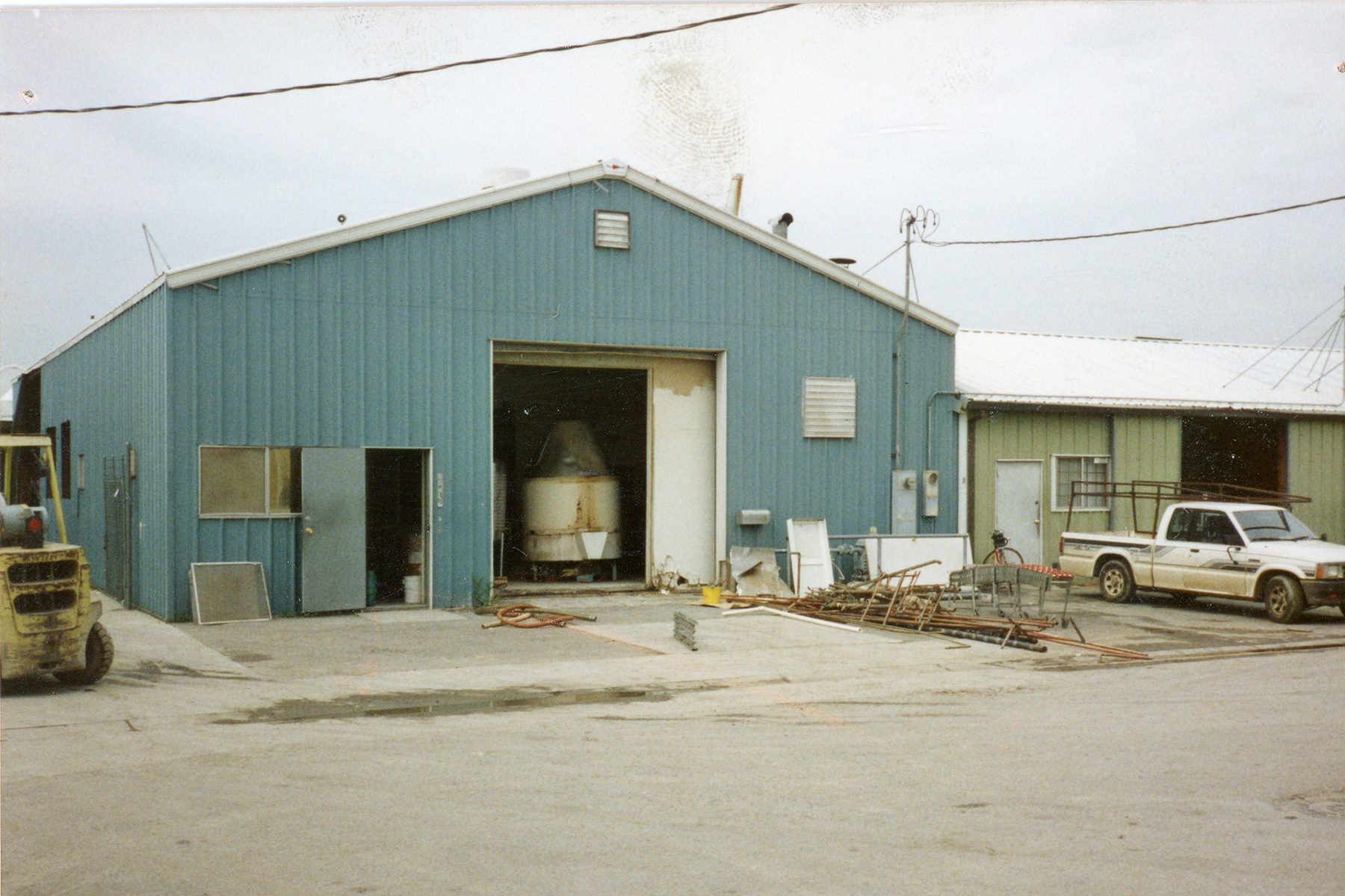 Original Sierra Nevada Brewing Co. brewhouse circa 1980
