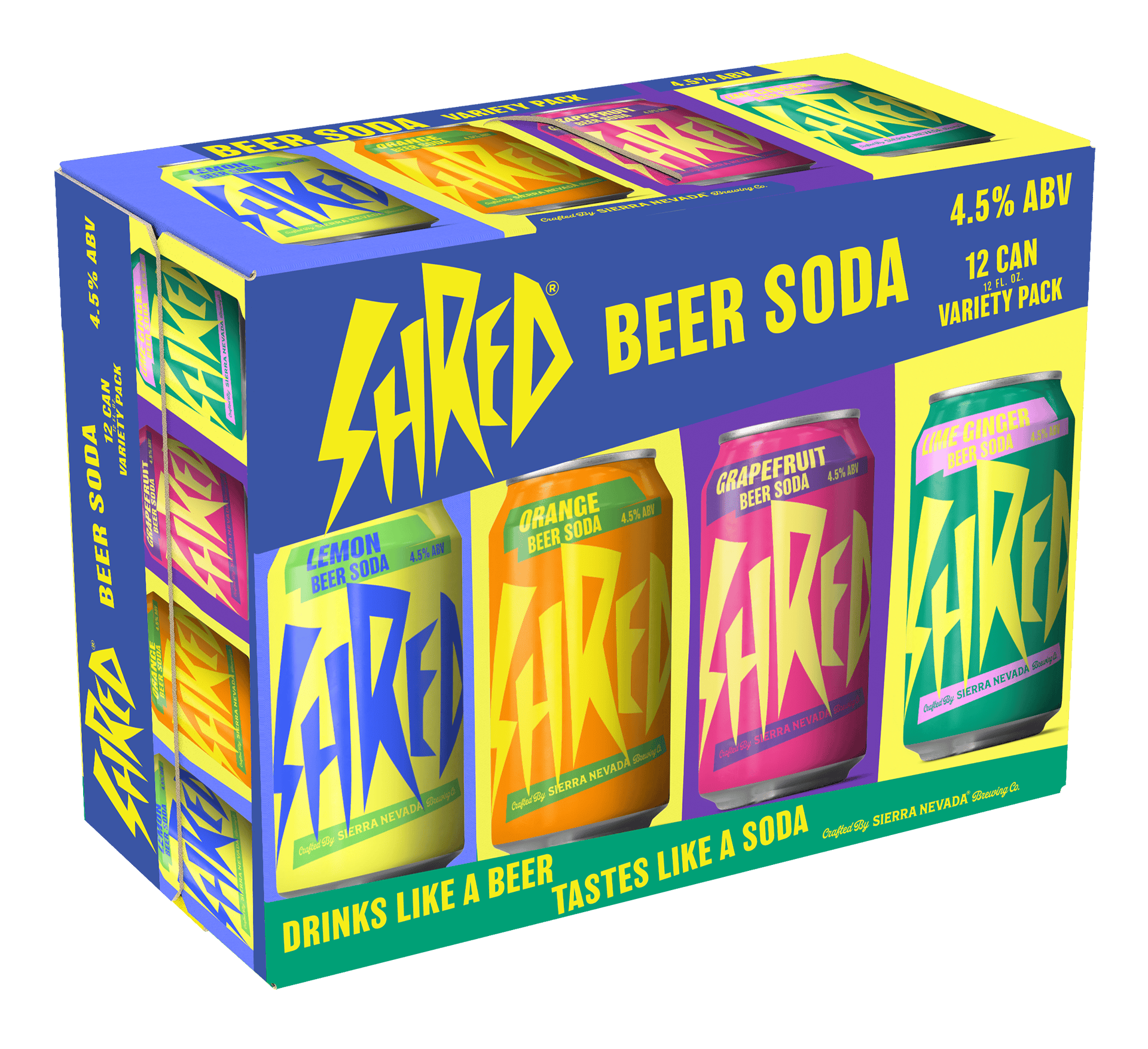 Shred Beer Soda Variety Pack 12-Pack