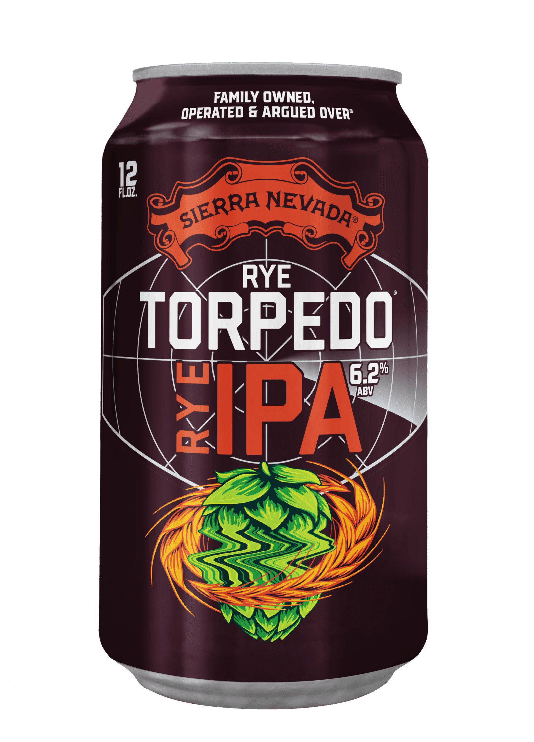 Sierra Nevada Rye Torpedo IPA 12oz can