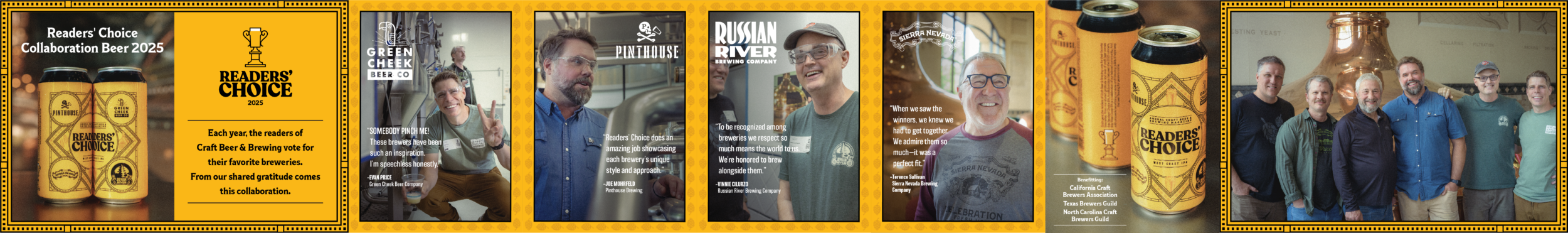 Readers' Choice print magazine article spread